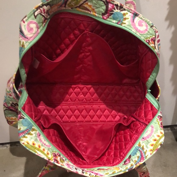 Vintage Vera Bradley, diaper bag or Can be used as a a weekender bag. - Picture 4 of 11